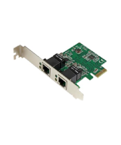 Adaptador Tarjeta de Red NIC PCI Express PCI-E de 2 Puertos Ethernet Gigabit - 2x RJ45