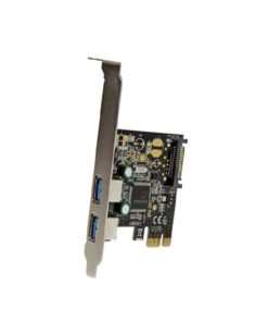 StarTech.com Adaptador Tarjeta Controladora PCI Express PCI-E 2 Puertos USB 3.0